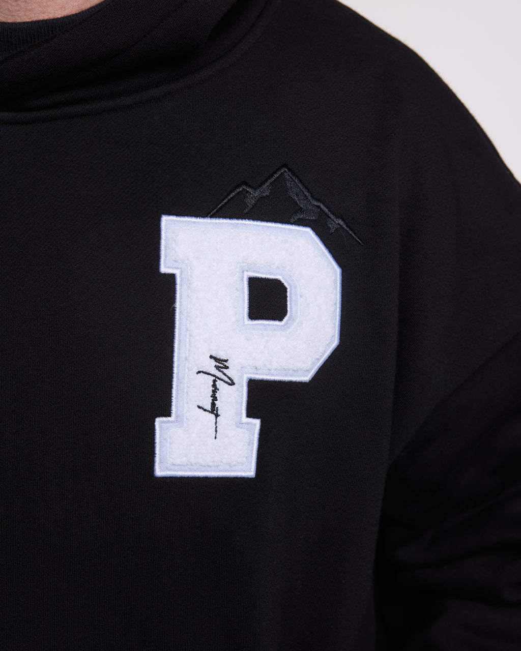 Black PMA United Oversized Hoodie