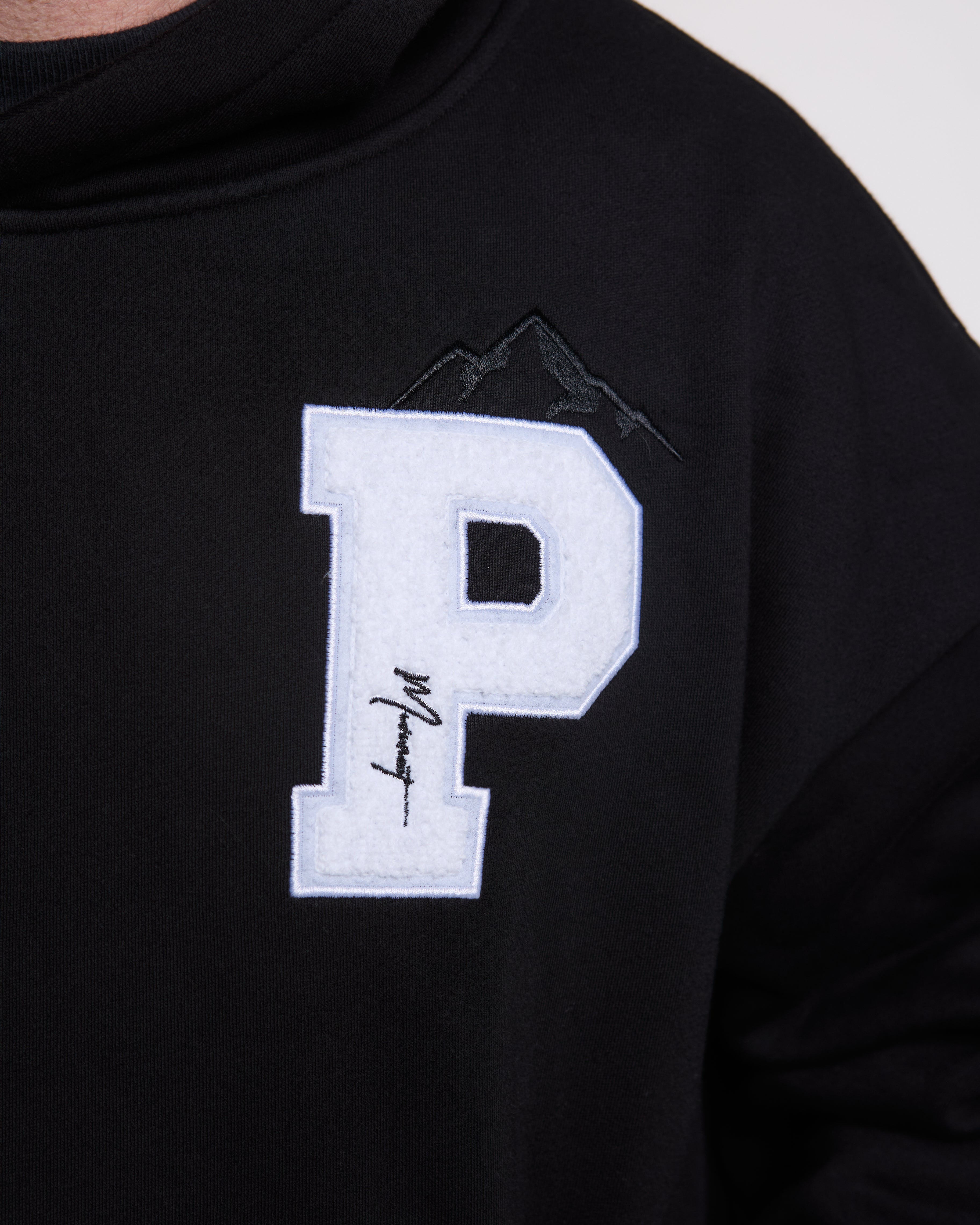 Black PMA United Oversized Hoodie