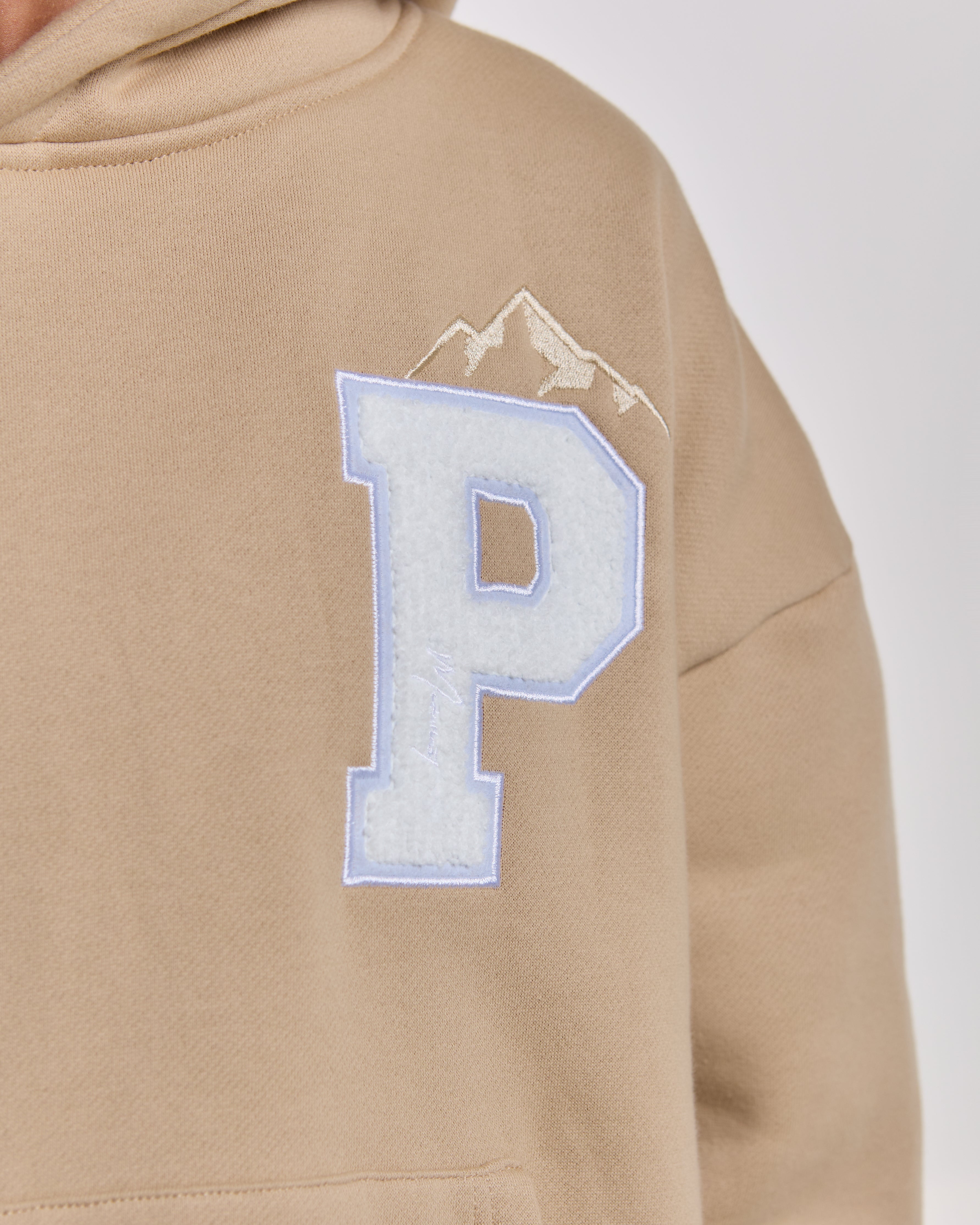 Beige PMA United Oversized Hoodie